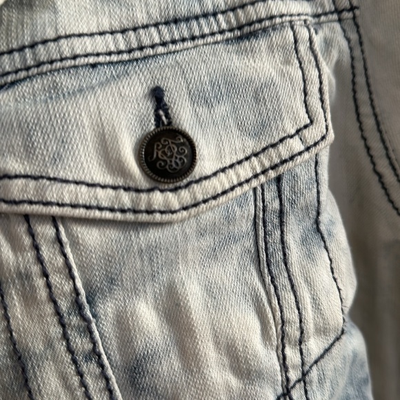 Jessica Simpson denim jacket - Picture 2 of 6